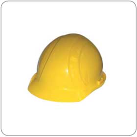 ERB® 19362 Americana Yellow Cap Style Hard Hat with Ratchet Suspension
